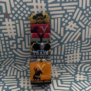 Yellowstone Casual Crew Socks Set